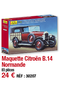 Maquette Citroën B 14 Normande 83 pièces 24   RÉF : 30207