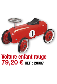Voiture enfant rouge   79,20   RÉF : 28987