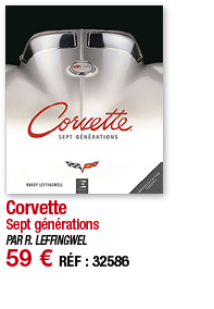 Corvette Sept générations PAR R  LEFFINGWEL 59   RÉF : 32586