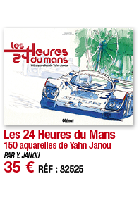 Les 24 Heures du Mans 150 aquarelles de Yahn Janou PAR Y  JANOU 35   RÉF : 32525