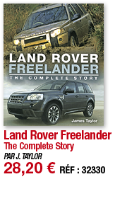 Land Rover Freelander The Complete Story PAR J  TAYLOR 28,20   RÉF : 32330