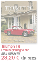 Triumph TR From beginning to end PAR K  WARRINGTON 28,20   RÉF : 32329