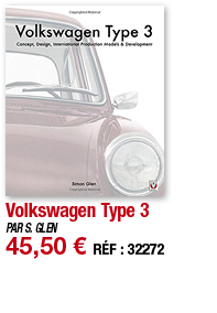 Volkswagen Type 3   PAR S  GLEN 45,50   RÉF : 32272
