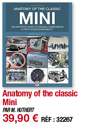 Anatomy of the classic Mini   PAR M  HUTHERT 39,90   RÉF : 32267