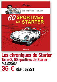 Les chroniques de Starter Tome 2, 60 sportives de Starter PAR JIDÉHEM 35   RÉF : 32221