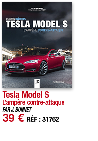 Tesla Model S L ampère contre-attaque PAR J  BONNET 39   RÉF : 31762