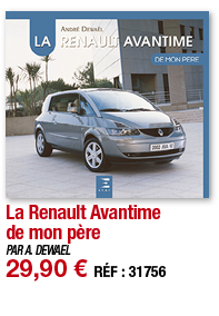 La Renault Avantime de mon père   PAR A  DEWAEL 29,90   RÉF : 31756