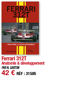 Ferrari 312T Anatomie & développement PAR N  GARTON 42   RÉF : 31585