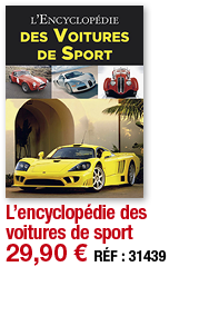 L encyclopédie des voitures de sport   29,90   RÉF : 31439