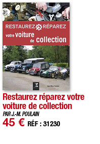 Restaurez réparez votre voiture de collection   PAR J -M  POULAIN 45   RÉF : 31230