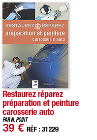 Restaurez réparez préparation et peinture carosserie auto   PAR N  POINT 39   RÉF : 31229