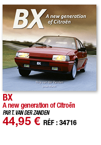 BX A new generation of Citroën PAR T  VAN DER ZANDEN 44,95   RÉF : 3471