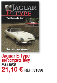 Jaguar E-Type The complete story PAR J  WOOD 21,10   RÉF : 31058