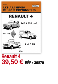 Renault 4   39,50   RÉF : 30870