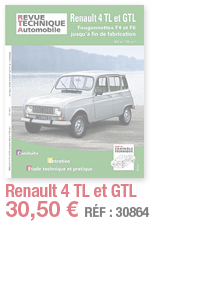 Renault 4 TL et GTL   30,50   RÉF : 30864