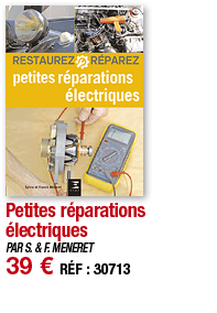 Petites réparations électriques   PAR S  & F  MENERET 39   RÉF : 30713