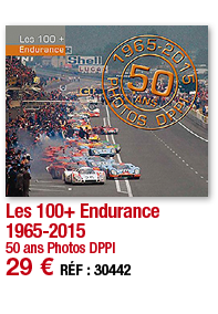 Les 100+ Endurance 1965-2015 50 ans Photos DPPI 29   RÉF : 30442