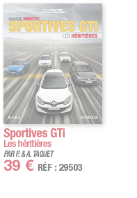 Sportives GTi Les héritières PAR P  & A  TAQUET 39   RÉF : 29503