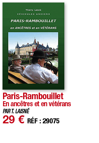 Paris-Rambouillet En ancêtres et en vétérans PAR T  LAISNÉ 29   RÉF : 29075