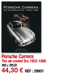 Porsche Carrera The air-cooled Era 1953-1998 PAR J  TIPLER 44,30   RÉF : 28931