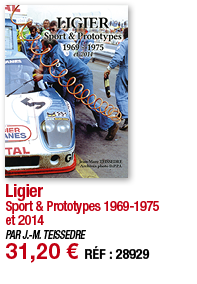 Ligier Sport & Prototypes 1969-1975 et 2014 PAR J -M  TEISSEDRE 31,20   RÉF : 28929