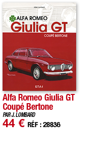 Alfa Romeo Giulia GT Coupé Bertone   PAR J  LOMBARD 44   RÉF : 28836