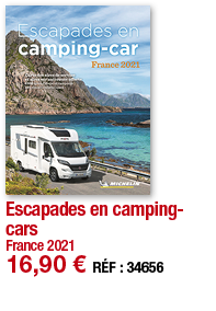 Escapades en camping-cars France 2021 16,90   RÉF : 34656