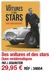 Des voitures et des stars Duos emblématiques PAR J  BRAUNSTEIN 29,95   RÉF : 34654