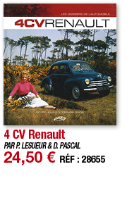 4 CV Renault   PAR P  LESUEUR & D  PASCAL 24,50   RÉF : 28655