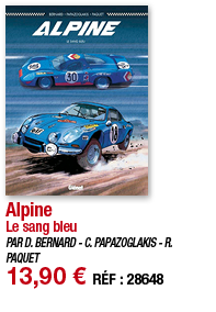 Alpine Le sang bleu PAR D  BERNARD - C  PAPAZOGLAKIS - R  PAQUET 13,90   RÉF : 28648