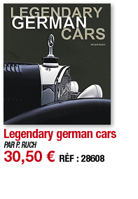 Legendary german cars   PAR P  RUCH 30,50   RÉF : 28608
