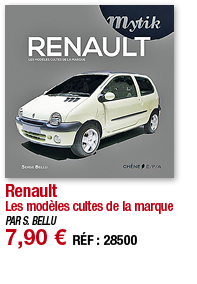Renault Les modèles cultes de la marque PAR S  BELLU 7,90   RÉF : 28500