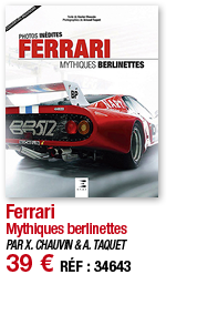 Ferrari Mythiques berlinettes PAR X  CHAUVIN & A  TAQUET 39   RÉF : 34643