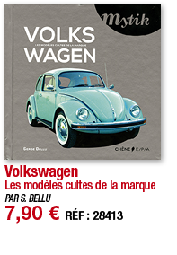 Volkswagen Les modèles cultes de la marque PAR S  BELLU 7,90   RÉF : 28413