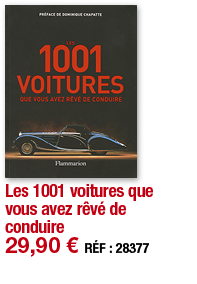 Les 1001 voitures que vous avez rêvé de conduire   29,90   RÉF : 28377