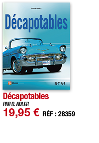 Décapotables   PAR D  ADLER 19,95   RÉF : 28359