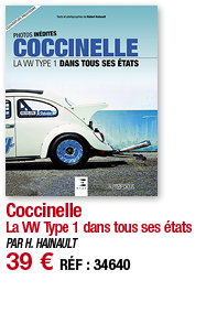 Coccinelle La VW Type 1 dans tous ses états PAR H  HAINAULT 39   RÉF : 34640