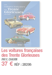 Les voitures françaises des Trente Glorieuses   PAR X  CHAUVIN 37   RÉF : 28206