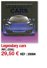 Legendary cars   PAR L  EDSALL 29,50   RÉF : 28094