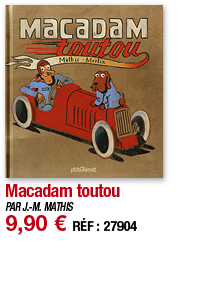 Macadam toutou   PAR J -M  MATHIS 9,90   RÉF : 27904