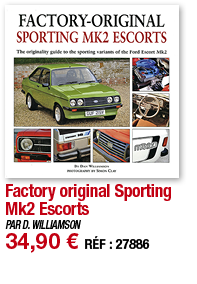 Factory original Sporting Mk2 Escorts   PAR D  WILLIAMSON 34,90   RÉF : 27886