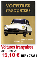 Voitures françaises   PAR P  LESUEUR 15,10   RÉF : 27351