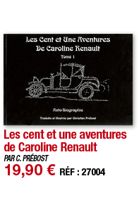 Les cent et une aventures de Caroline Renault   PAR C  PRÉBOST 19,90   RÉF : 27004