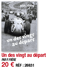 Un des vingt au départ   PAR P  FRÈRE 20   RÉF : 26831