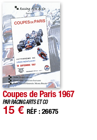 Coupes de Paris 1967   PAR RACING ARTS ET CO 15   RÉF : 26675