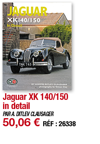 Jaguar XK 140 150 in detail   PAR A  DITLEV CLAUSAGER 50,06   RÉF : 26338