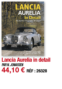 Lancia Aurelia in detail   PAR N  JONASSEN 44,10   RÉF : 26328