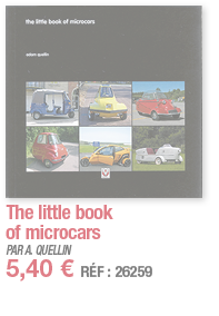 The little book of microcars   PAR A  QUELLIN 5,40   RÉF : 26259