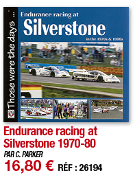 Endurance racing at Silverstone 1970-80   PAR C  PARKER 16,80   RÉF : 26194