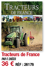 Tracteurs de France   PAR F  DRÉER 36   RÉF : 26178
